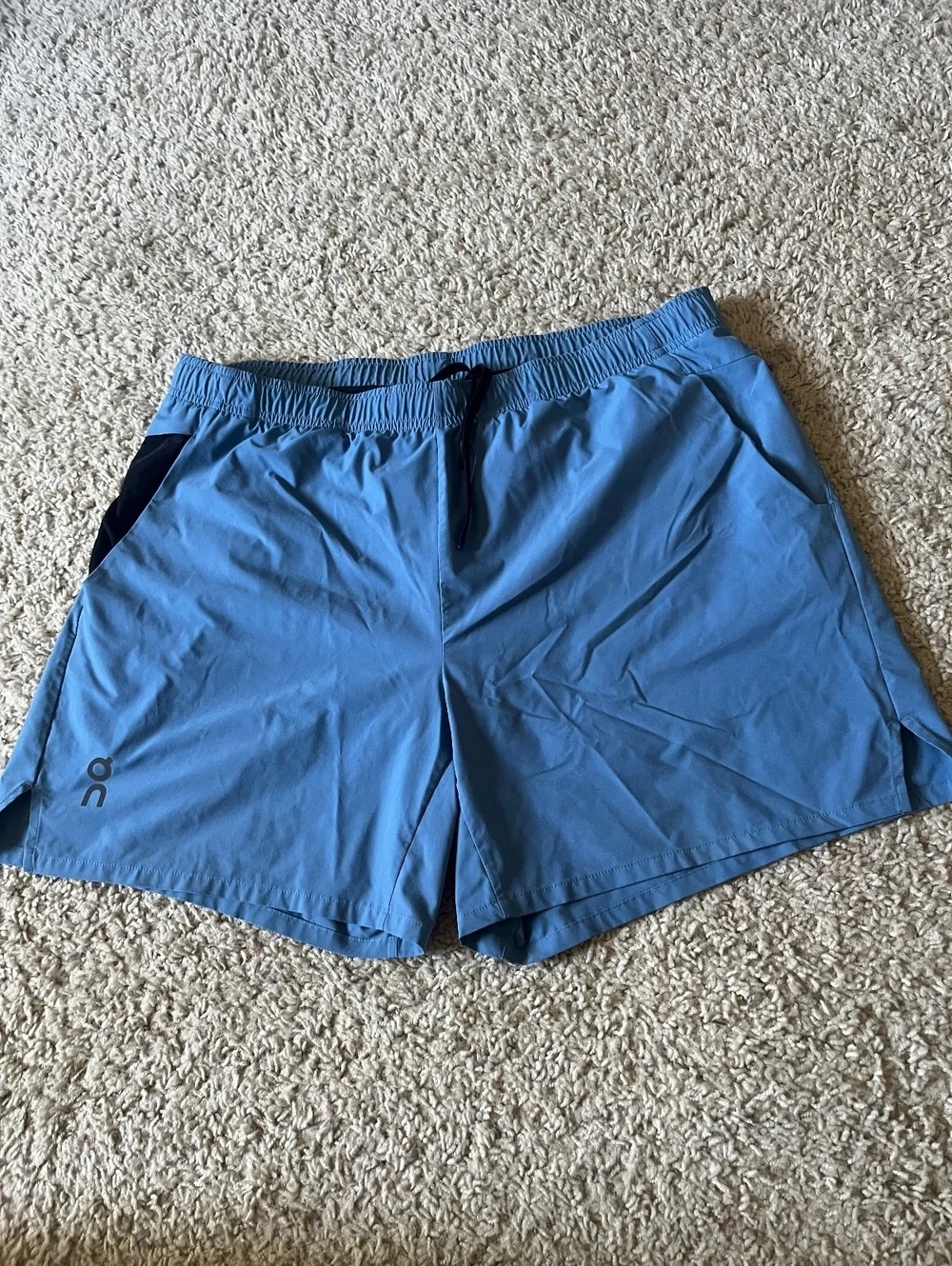 On Cloud Men's Essential Shorts XXL Blue Running Shorts